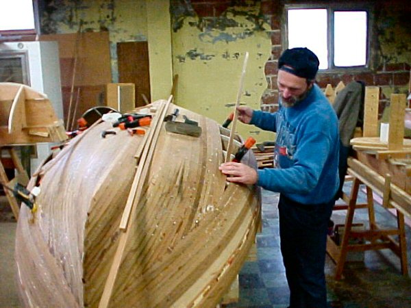 boat building boatworks shop in White Salmon, WA. Build your own ...