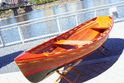 Custom Built: White Salmon Boat Works. Cedar strip boats